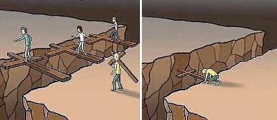 Притча: Подорожній хитрун